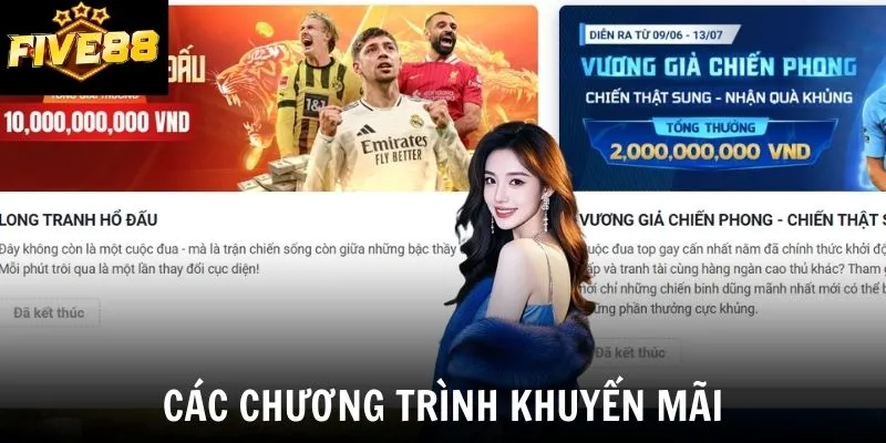 Các chương trình khuyến mãi